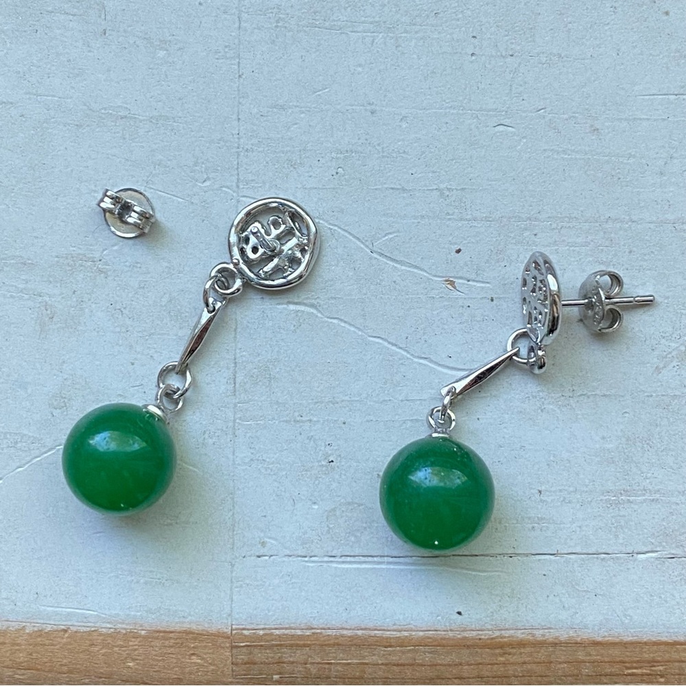 Jade Earrings - image 5